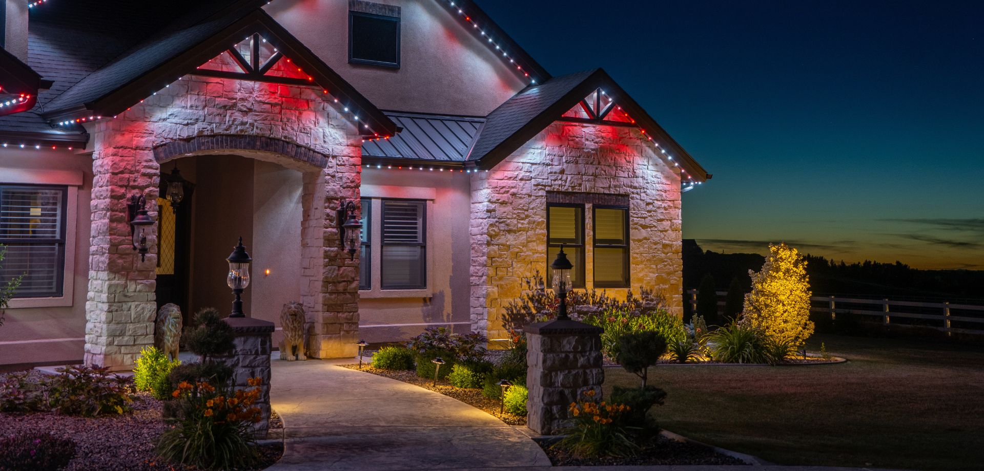 outdoor lighting Farmington NY